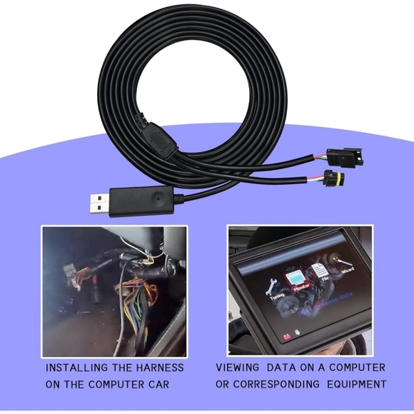 CAN Cable w/Built in Splitter for Holley EFI Sniper EFI Terminator X, (558-443-2 - Picture 4 of 8